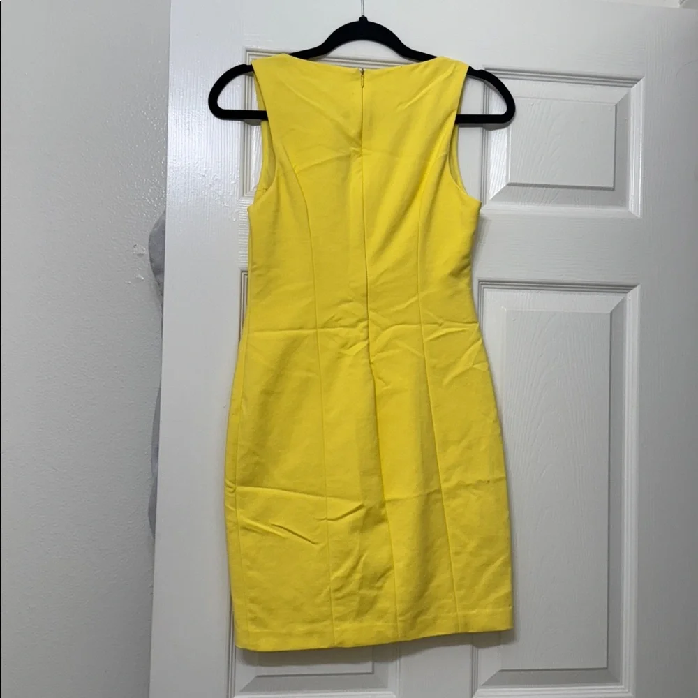 Zara Yellow Mini Dress - Picture 4 of 4